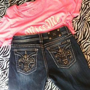 Size 29 EUC MISS ME JEANS